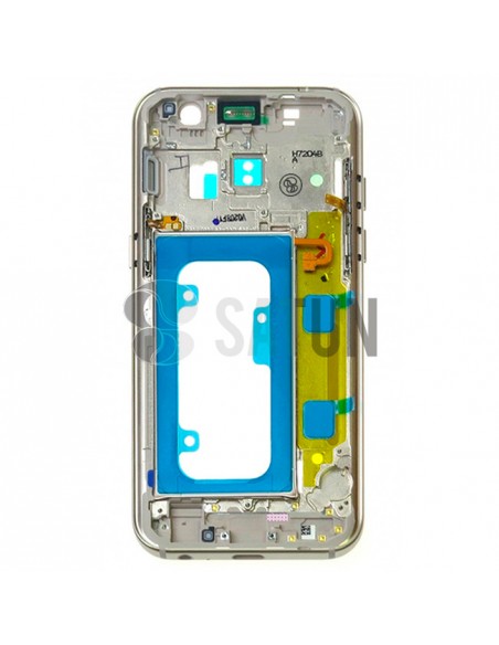Carcasa intermedia Samsung Galaxy A3 2017 (SM-A320) oro