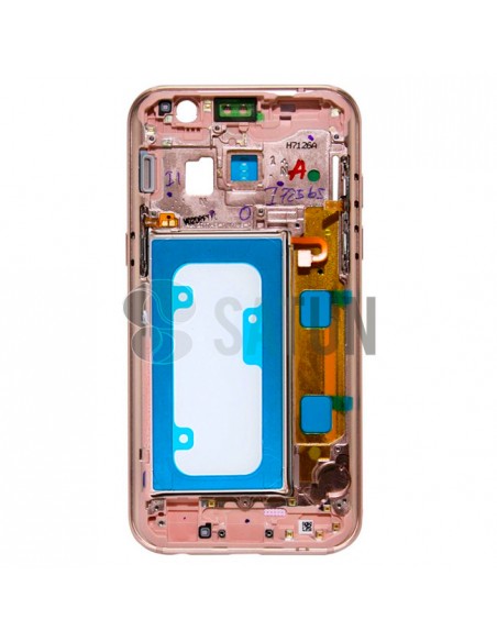 Carcasa intermedia Samsung Galaxy A3 2017 (SM-A320) rosa