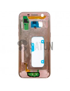 Carcasa intermedia Samsung Galaxy A3 2017 (SM-A320) rosa 2