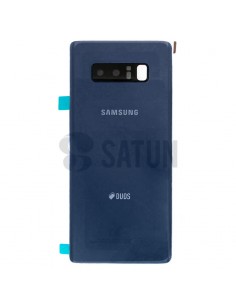 Tapa de batería Dual SIM Samsung Galaxy Note 8 azul