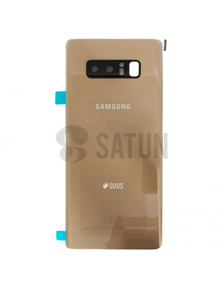 Tapa de batería Dual SIM Samsung Galaxy Note 8 oro