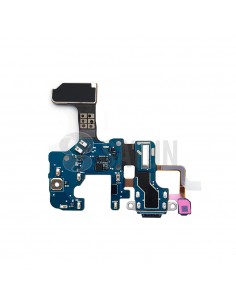 Módulo flex conector de carga y micrófono Samsung Galaxy Note 8 frontal 2