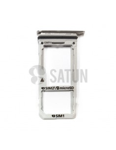Bandeja dual SIM Samsung Galaxy Note 8 oro 2