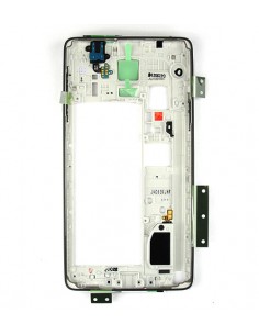 Carcasa intermedia Samsung Galaxy Note 4 negro 2