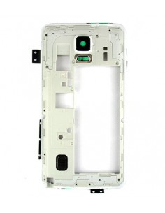 Carcasa intermedia Samsung Galaxy Note 4 blanco