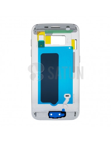 Carcasa intermedia Samsung Galaxy S7 plata