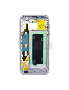 Carcasa intermedia Samsung Galaxy S7 blanca 2