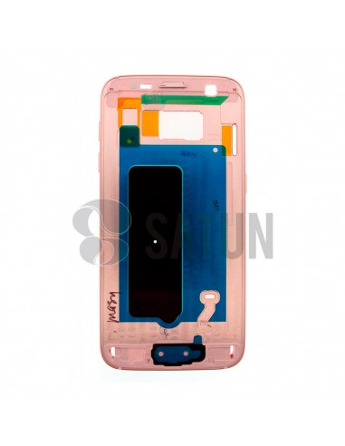 Carcasa intermedia Samsung Galaxy S7 rosa