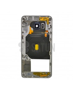 Carcasa intermedia Samsung Galaxy S6 Edge Plus negro