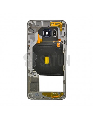 Carcasa intermedia Samsung Galaxy S6 Edge Plus negro