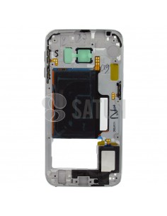 Carcasa intermedia Samsung Galaxy S6 Edge negro 2