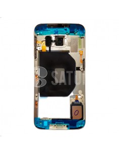 Carcasa intermedia Samsung Galaxy S6 oro 2