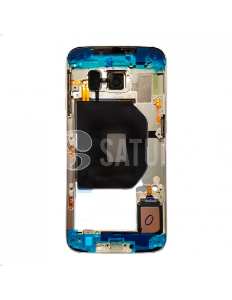 Carcasa intermedia Samsung Galaxy S6 oro
