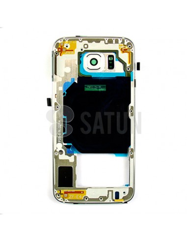 Carcasa intermedia Samsung Galaxy S6 blanco