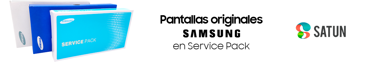 Pantallas originales Samsung en Service Pack